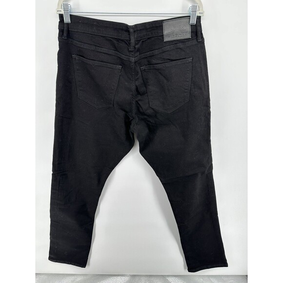 RISING SUN & CO. Mens Size 34X 32 Black Zip Fly The Slim Fit Jeans NEW - Picture 3 of 3